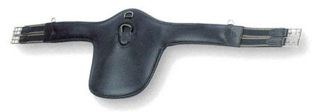 Sadelgjord m magplatta 125 cm Tabacco