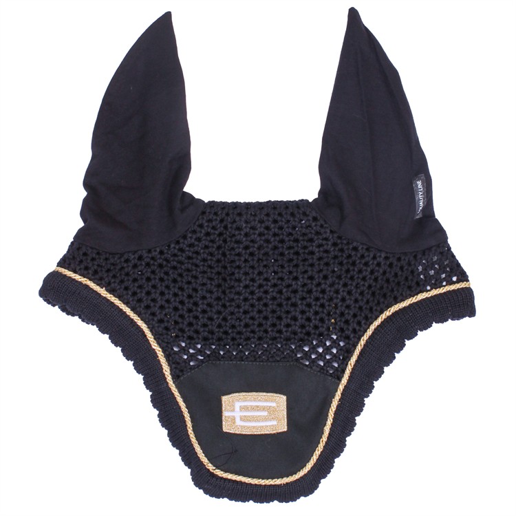 Kim P flughuva 006 black E07 gl.gold-white P358