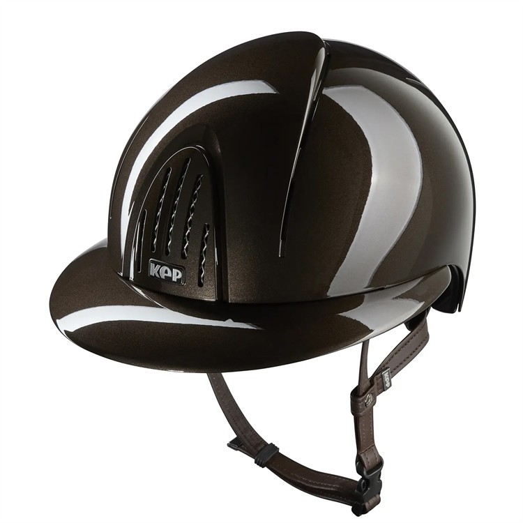 Smart Nova Metal Polish Polo peak hjälm
