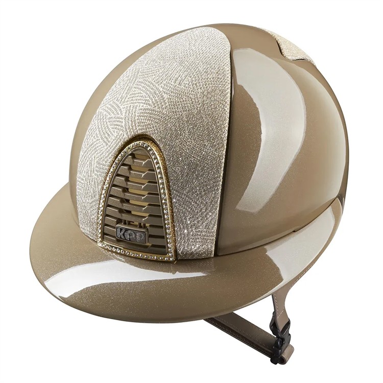 Cromo 2.0 Diamond taupe Polo peak hjälm Diamond taupe